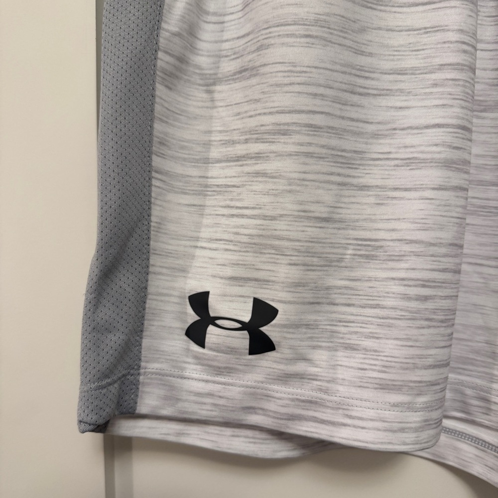 Under Armour Men's MK1 Twist athletic shorts XL Gray - Picture 2 of 6